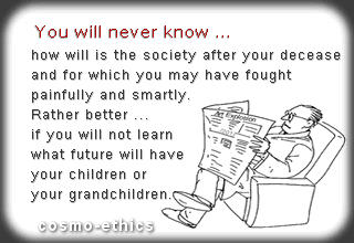 You will never know...